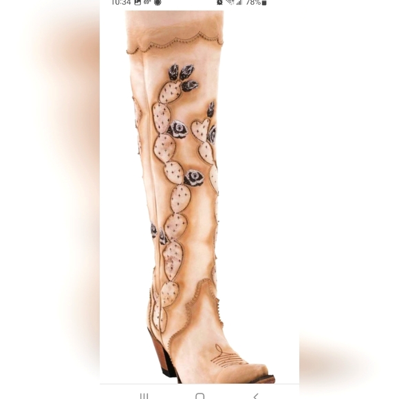 Junk Gypsy by Lane knee high boots - Picture 1 of 4